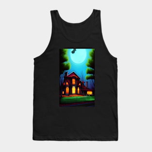 Spooky house Tank Top